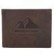 Peterson PTN N992-BE-MOUNTAIN barna férfi bőr pénztárca 12.5 x 9.5 x 3.5 cm