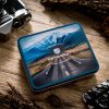 Peterson PTN N992-BE-DEER konyak férfi bőr vadász pénztárca 12 × 9,5 cm