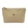 Gregorio COSMETICS-005 drapp női bőr kozmetikai táska 21 x 13 x 8 cm