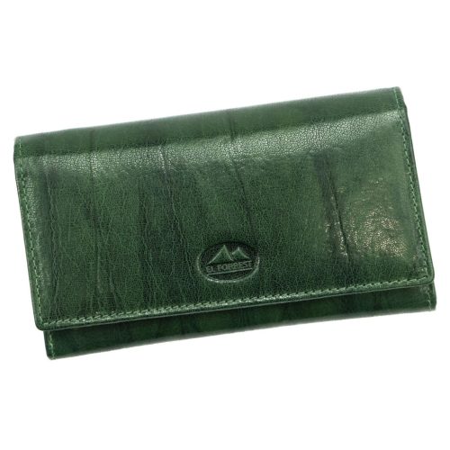 EL FORREST 856-18 RFID zöld női bőr pénztárca 15.5 x 9 x 3.5 cm