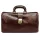 Florence MD-1 sötétbarna bőr orvosi táska 38 x 21 x 18.5 cm