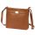 Luka 20-076 barna női bőr válltáska, oldaltáska, crossbody 24 x 20 x 10 cm