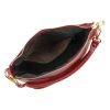 Patrizia 419-040 GOLD bordó női bőr válltáska, oldaltáska 24 x 20 x 13 cm