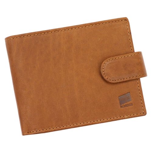 Nordee ADL01-N992L-BPull barna férfi bőr pénztárca 13 x 9.7 x 3 cm