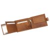 Nordee ADL01-N992L-BPull barna férfi bőr pénztárca 13 x 9.7 x 3 cm