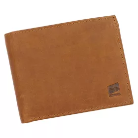   Nordee ADL01-N992-BPull barna férfi bőr pénztárca 12.5 x 9.7 x 3 cm