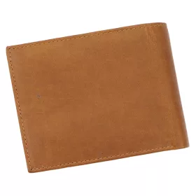   Nordee ADL01-N992-BPull barna férfi bőr pénztárca 12.5 x 9.7 x 3 cm