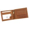 Nordee ADL01-N992-BPull barna férfi bőr pénztárca 12.5 x 9.7 x 3 cm