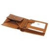 Nordee ADL01-N992-BPull barna férfi bőr pénztárca 12.5 x 9.7 x 3 cm