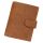 Nordee ADL01-N4L-BPull barna férfi bőr pénztárca 10.3 x 12.8 x 2.8 cm