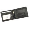 Nordee ADL02-N992-VT fekete férfi bőr pénztárca 12.5 x 9.7 x 3 cm