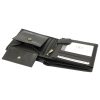 Nordee ADL02-N992-VT fekete férfi bőr pénztárca 12.5 x 9.7 x 3 cm