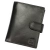 Nordee ADL02-N4L-VT fekete férfi bőr pénztárca 11 x 12.8 x 3 cm