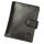 Nordee ADL02-N4L-VT fekete férfi bőr pénztárca 11 x 12.8 x 3 cm