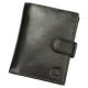 Nordee ADL02-N4L-VT fekete férfi bőr pénztárca 11 x 12.8 x 3 cm