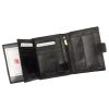 Nordee ADL02-N4L-VT fekete férfi bőr pénztárca 11 x 12.8 x 3 cm