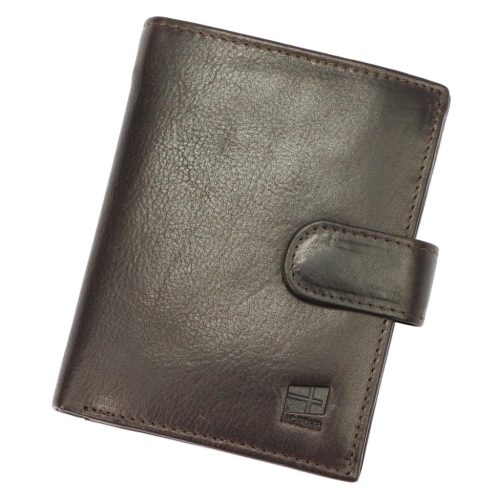 Nordee ADL02-N4L-VT barna férfi bőr pénztárca 11 x 12.8 x 3 cm