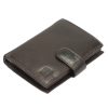 Nordee ADL02-N4L-VT barna férfi bőr pénztárca 11 x 12.8 x 3 cm