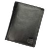 Nordee ADL02-N4-VT fekete férfi bőr pénztárca 11 × 12.8 × 3 cm