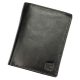 Nordee ADL02-N4-VT fekete férfi bőr pénztárca 11 × 12.8 × 3 cm