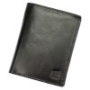 Nordee ADL02-N4-VT fekete férfi bőr pénztárca 11 × 12.8 × 3 cm
