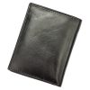 Nordee ADL02-N4-VT fekete férfi bőr pénztárca 11 × 12.8 × 3 cm