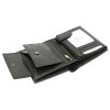 Nordee ADL02-N4-VT fekete férfi bőr pénztárca 11 × 12.8 × 3 cm