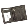 Nordee ADL02-N4-VT barna férfi bőr pénztárca 11 × 12.8 × 3 cm