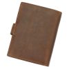 Nordee ADL03-N4L-MPull barna férfi bőr pénztárca 11 x 12.8 x 3 cm