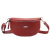 MiaMore 01-029 D bordó női bőr válltáska, oldaltáska, crossbody 23 x 16 x 7 cm