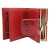 Peterson PTN 42329-BF piros női bőr pénztárca 8.5 x 10.5 x 3 cm