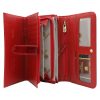 Peterson PTN 421077-BF piros női bőr pénztárca 18.5 x 10 x 3 cm