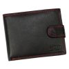 Wild 125600B fekete-piros férfi bőr pénztárca 13 x 10 x 2.8 cm