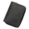 Money Kepper CN-1101 fekete női bőr pénztárca 7.5 x 10.5 x 3 cm