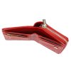 Money Kepper CN-1101 piros férfi marhabőr pénztárca 7.5 x 10.5 x 3 cm