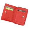 Money Kepper CN-1101 piros férfi marhabőr pénztárca 7.5 x 10.5 x 3 cm