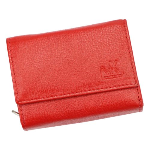 Money Kepper CN-1103 piros férfi marhabőr pénztárca 10.5 x 8.5 x 4.2 cm