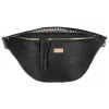 Peterson PTN NER-ALE-2 fekete női rostbőr oldaltáska, crossbody táska 40 x 20 x 13 cm