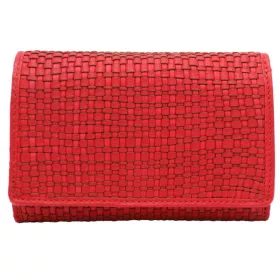   Rovicky R-615-DDW piros női bőr pénztárca 10 x 15,5 x 4 cm