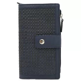 Rovicky R-861-DDW navy női bőr pénztárca