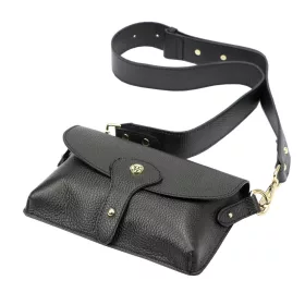   Gregorio 1713 fekete női bőr válltáska, laptáska 22 x 15 x 6 cm