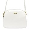 MiaMore DOLLARO szürke női bőr oldaltáska, crossbody 22.5 x 18 x 9 cm