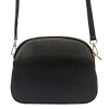 MiaMore DOLLARO szürke női bőr oldaltáska, crossbody 22.5 x 18 x 9 cm