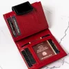 Peterson PTN 42329-SH-1 piros női bőr pénztárca