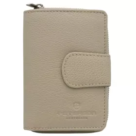   Peterson PTN 76115-SD bézs női bőr pénztárca 9 x 14 x 4 cm