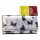 Peterson PTN 42122-BF ezüst pillangó mintás női bőr pénztárca 18.5 x 10 x 3.5 cm