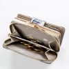 Peterson PTN 425214-BF SILVER ezüst női marhabőr pénztárca 9 x 13 x 3.5 cm
