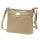 Luka 20-076 bézs női bőr válltáska, oldaltáska, crossbody 24 x 20 x 10 cm