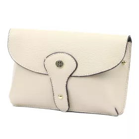   Gregorio 1713 bézs női bőr válltáska, laptáska 22 x 15 x 6 cm