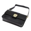 Pierre Cardin FRZ 1961 fekete női bőr válltáska 26 x 16 x 6 cm